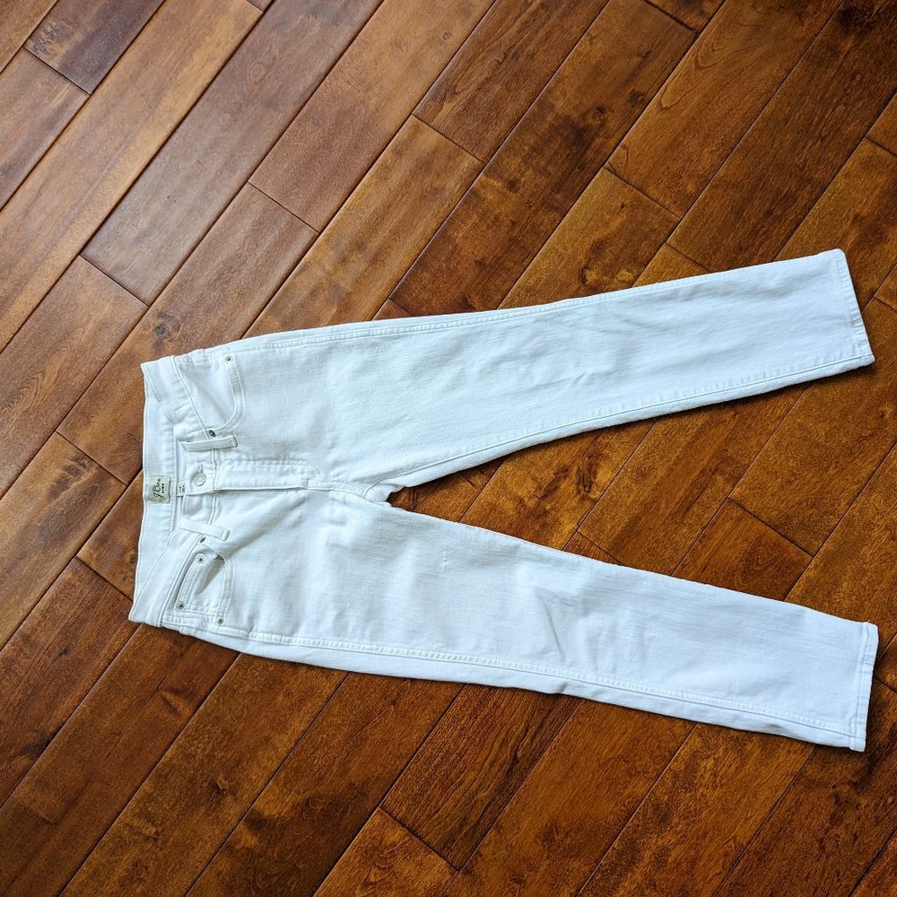 J. Crew White Jeans 25